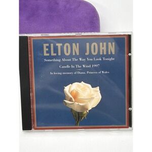 Elton John Candle In The Wind 1997 Princess Diana Tribute CD Single 31456-8108-2